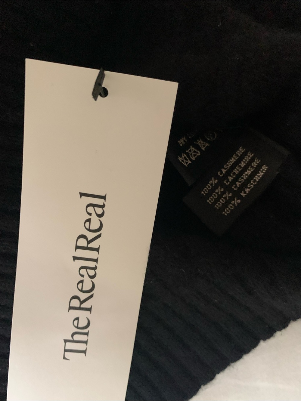 Ralph Lauren Cashmere Black Cable Knit Sweater - Picture 8 of 8